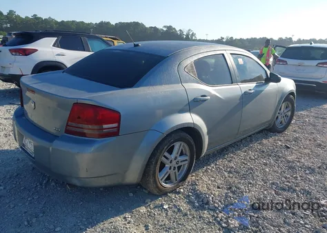 2008 Dodge Avenger Sxt from USA, damaged, VIN 1B3LC56KX8N217498